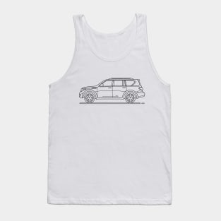 Armada Platinum B Tank Top